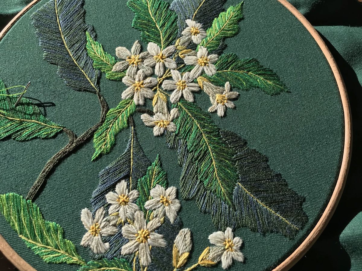 Floral Embroidery Workshop