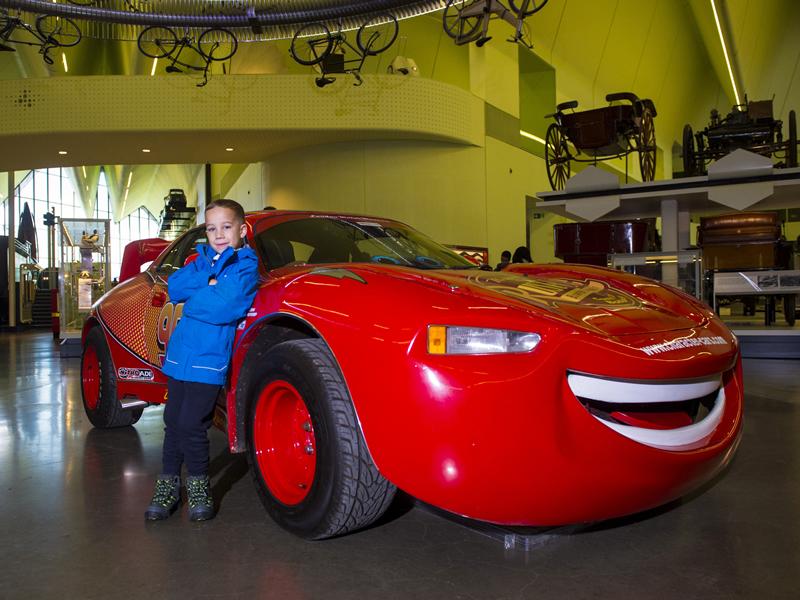 Lightning McQueen, from Radiator Springs to Riverside Museum