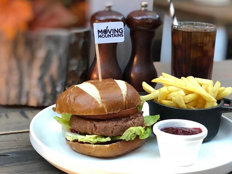 Moving Mountains Meatless Bleeding Burger launches into Scotland