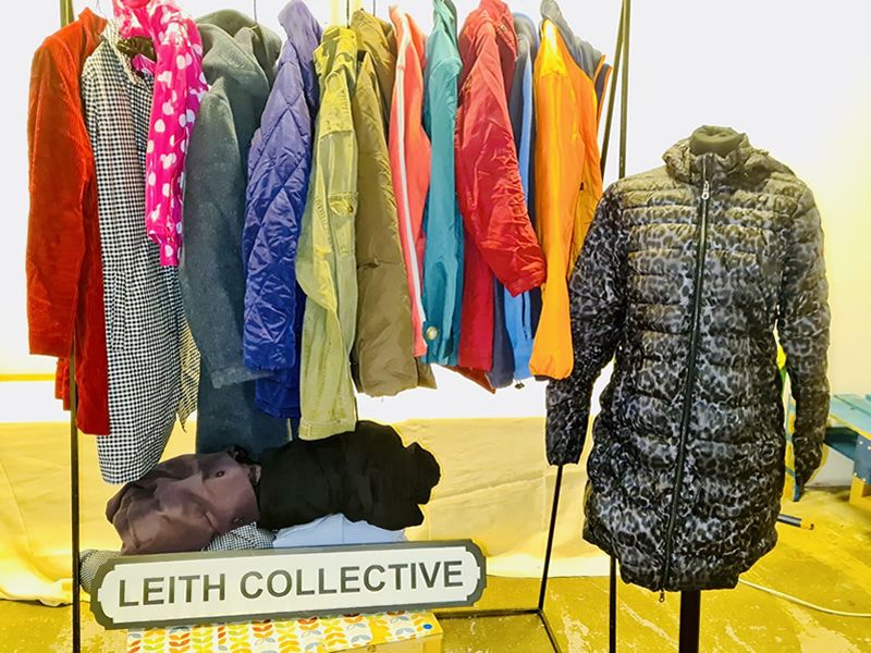Edinburgh locals urged to donate coats to those in need as the cost of living soars