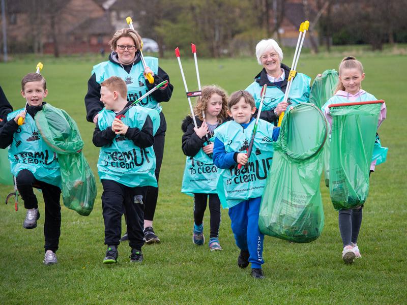 Thousands of inspired volunteers Team Up to Clean Up their communities