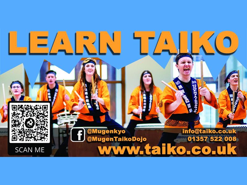 Taiko Drumming Course at the Mugen Taiko Dojo