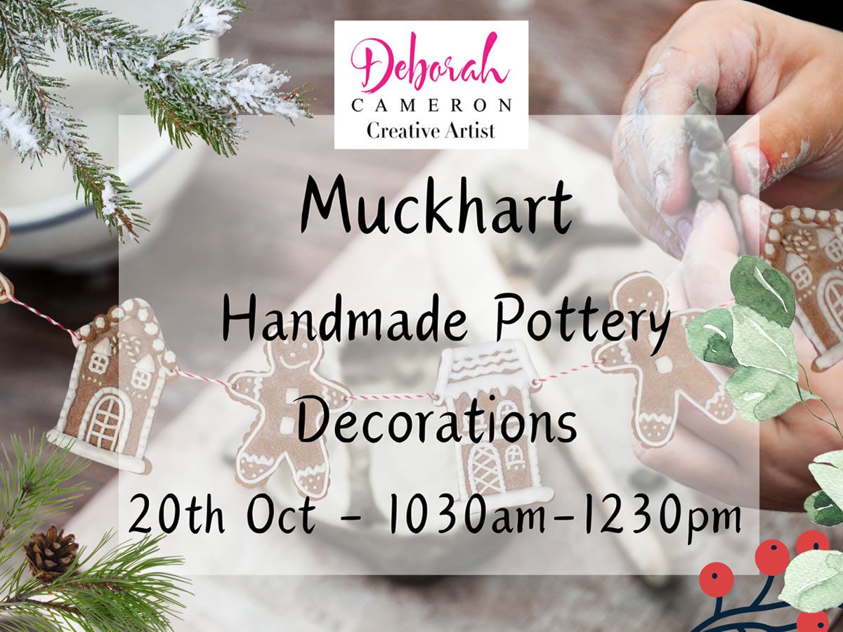 Muckhart Handmade Pottery Decorations