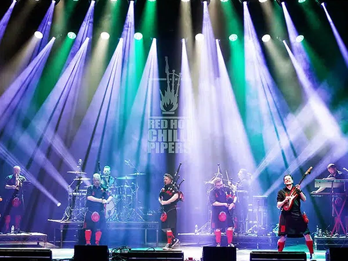 Red Hot Chilli Pipers announced to headline Ross Bandstand programme
