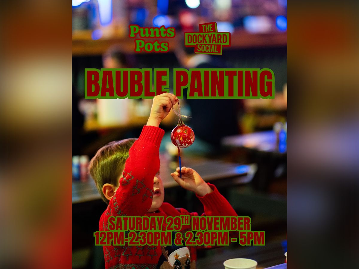 Bauble Painting Workshop
