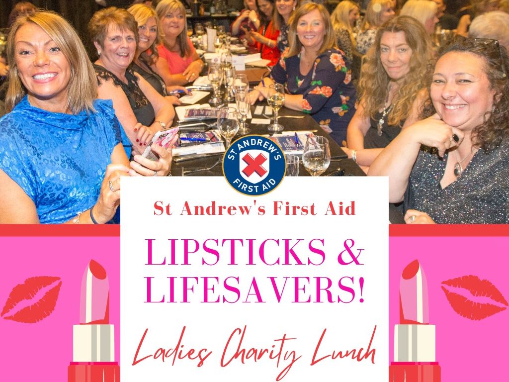 St Andrew’s First Aid Ladies Lunch: Lipsticks & Lifesavers