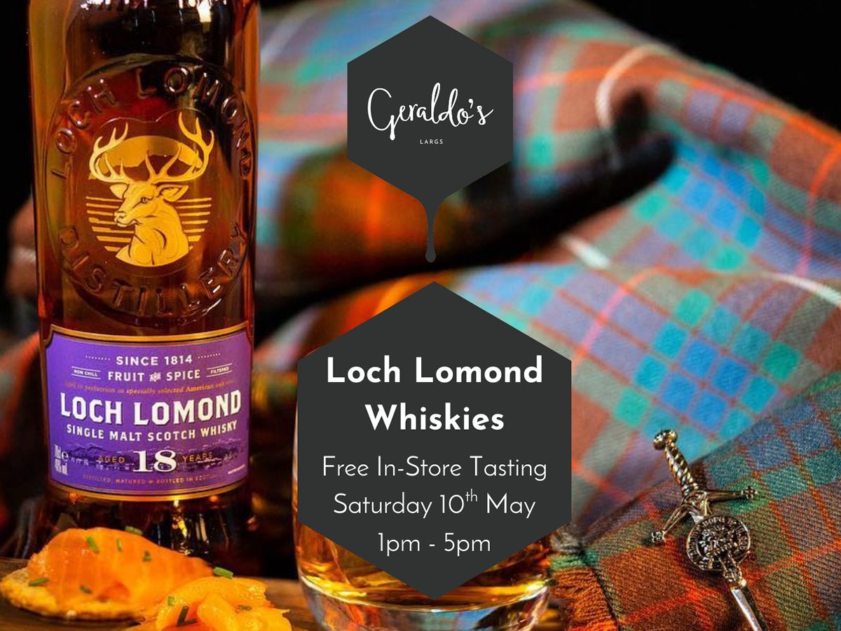 FREE Whisky Month Tasting with Loch Lomond Group