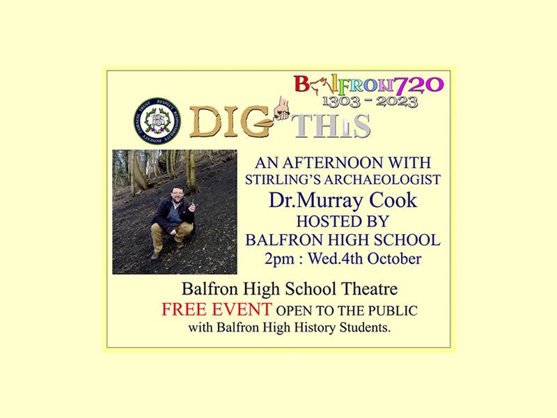 DIG THIS! An afternoon with Dr.Murray Cook