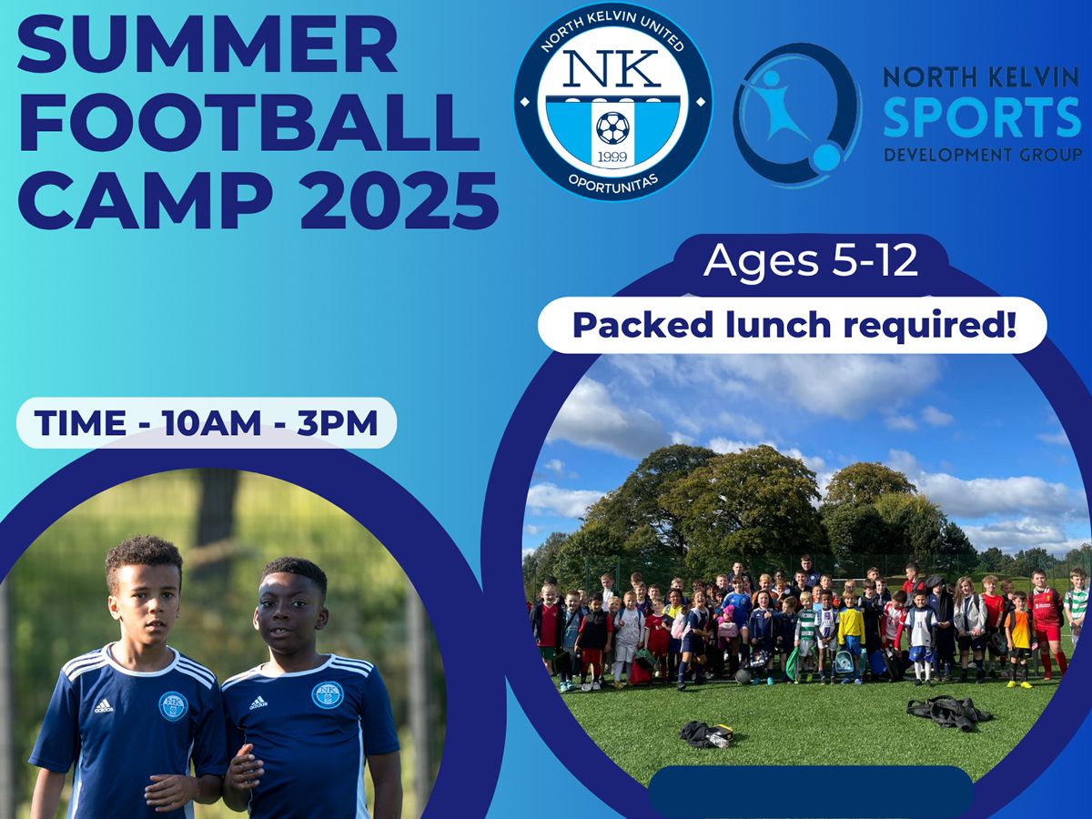 North Kelvin - 6 Week Summer Football Camp