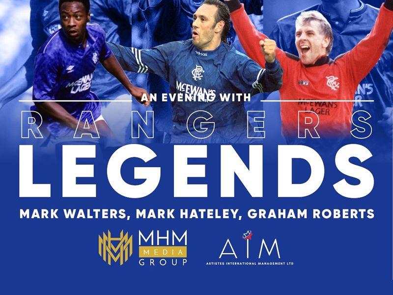An Evening with Rangers Legends at Howden Park Centre, Livingston