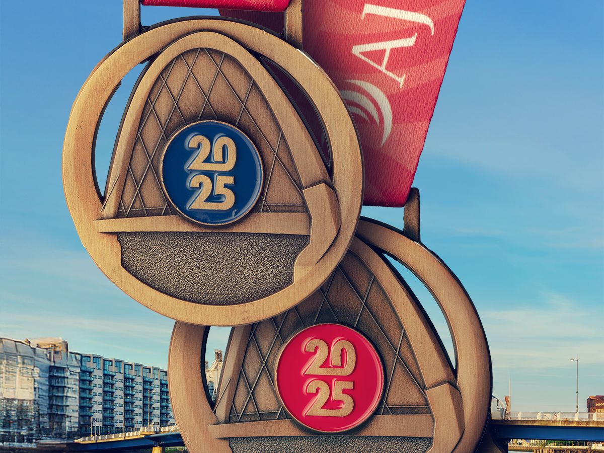 A medal that celebrates Glasgow
