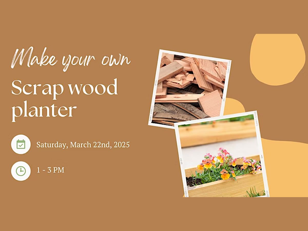 Make your own scrap wood planter