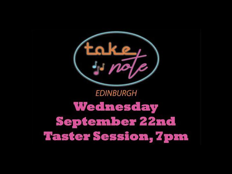 Take Note New Singers Taster Session