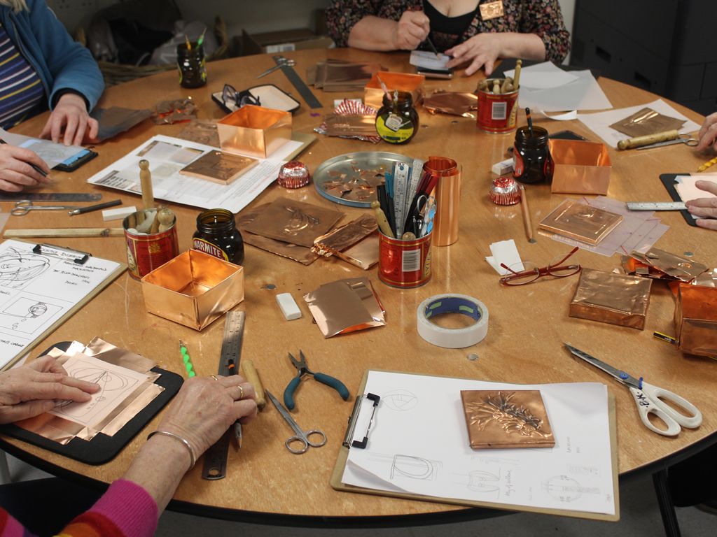 Make an Embossed Copper Box with Bryony Knox