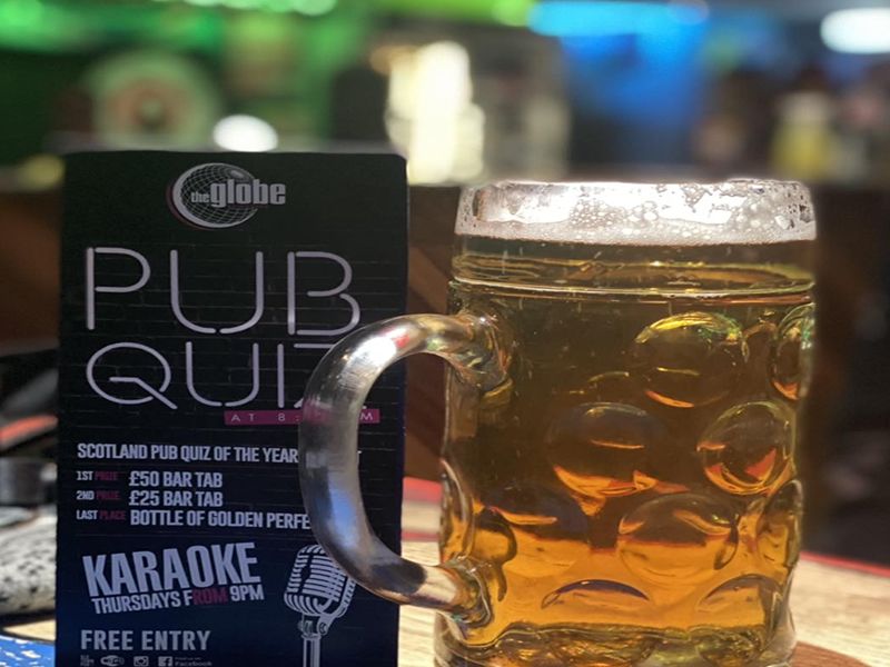 Globe Bar World Famous Pub Quiz