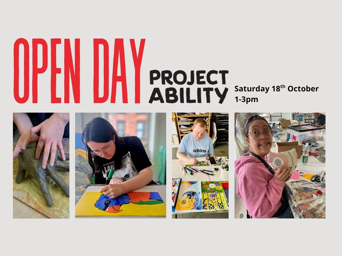 Studio Open Day at Project Ability
