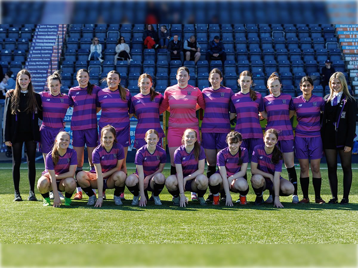 Wallace High Girls bid again for Scottish Cup glory