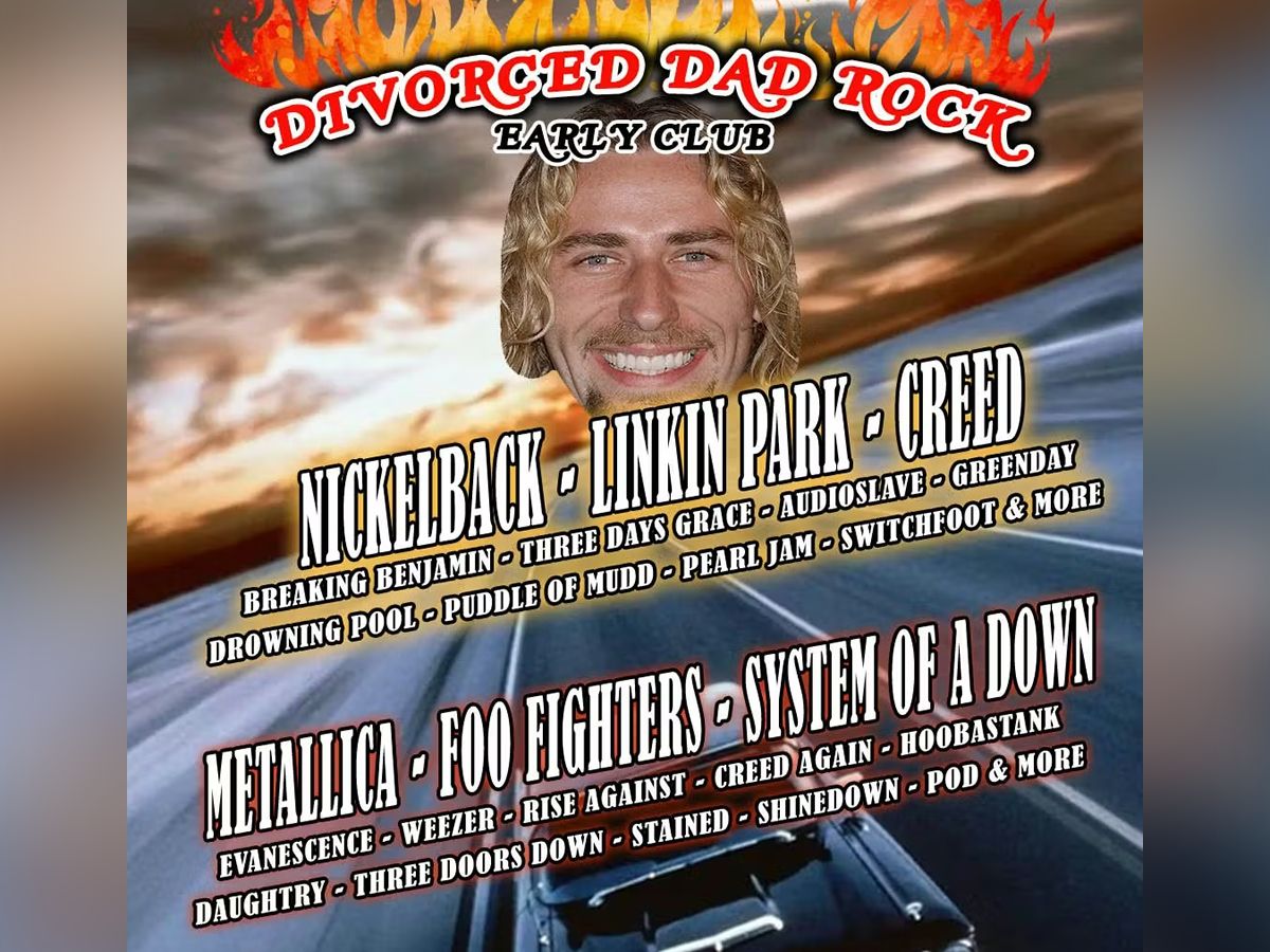 Divorced Dad Rock Club Night