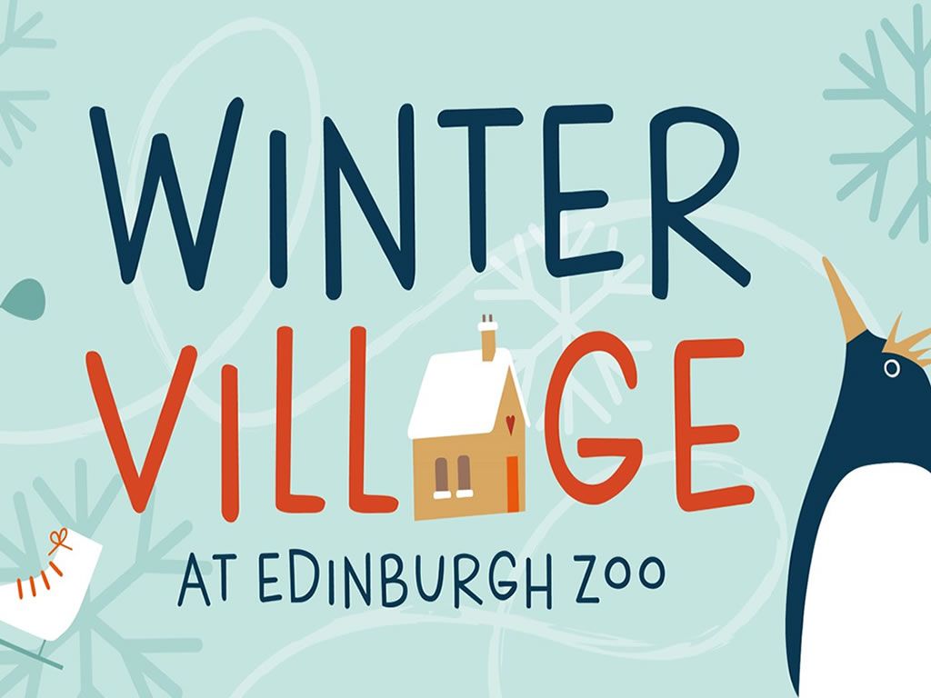 Winter Village at Edinburgh Zoo