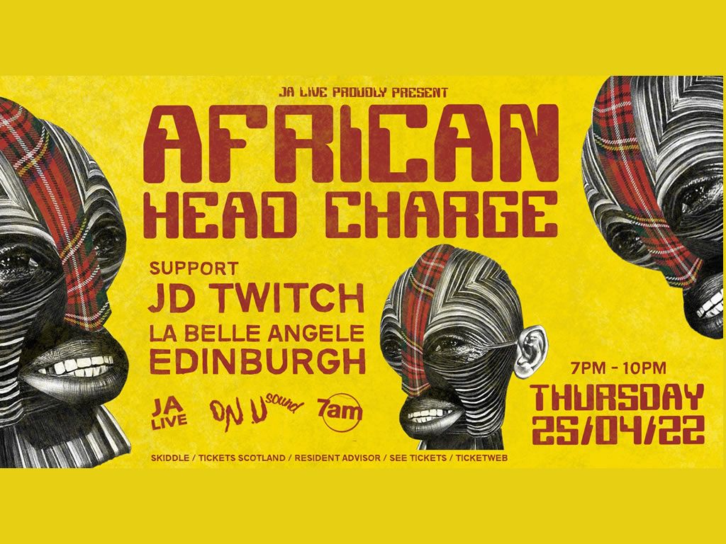 JA Live Presents: African Head Charge + very special guests!