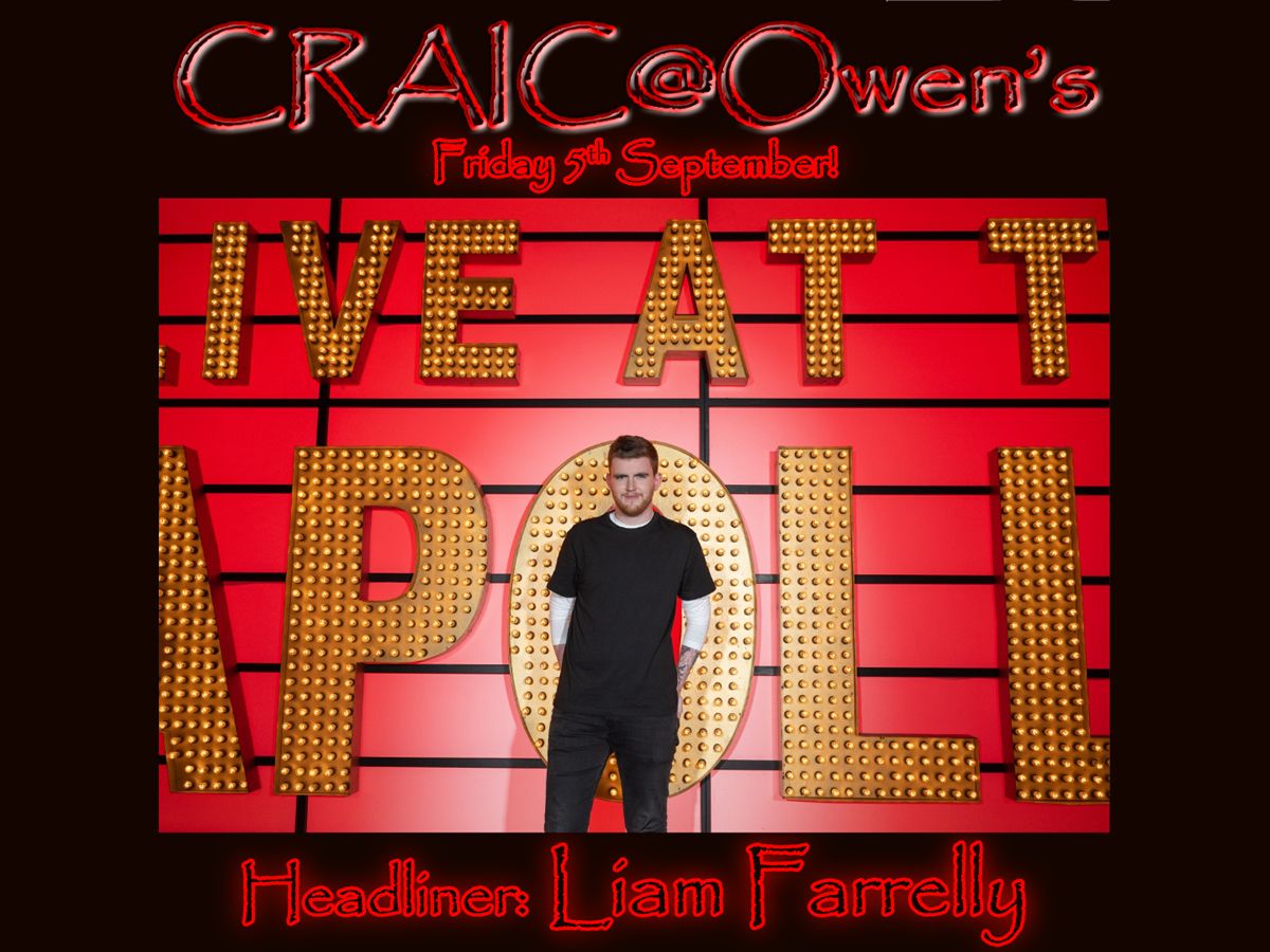 CRAIC@Owen’s: Liam Farrelly