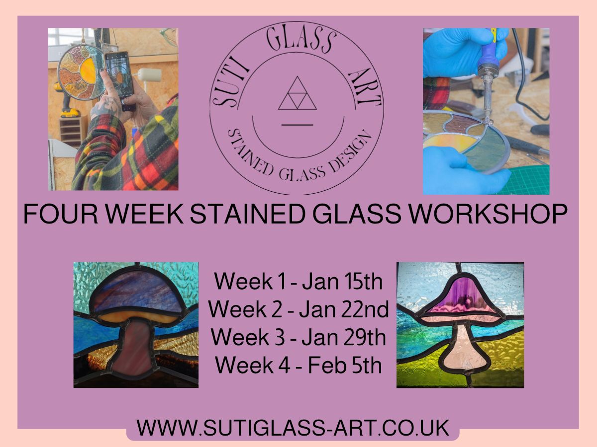 4 Week Traditional Stained Glass Workshop