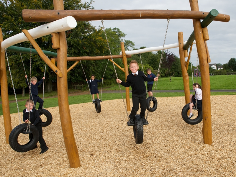 New play area opens as part of million pound investment in Barshaw Park