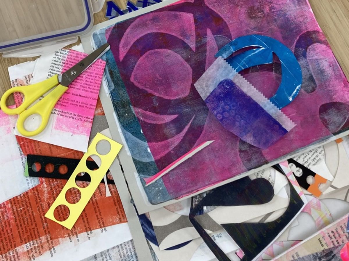 Gel Plate Printing Workshop