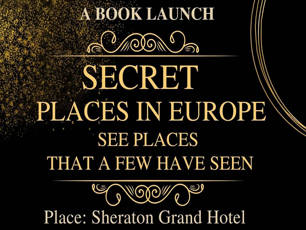 Book Launch: Secret places in Europe