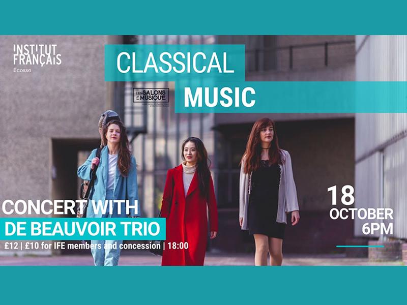 Music: Concert with De Beauvoir Trio