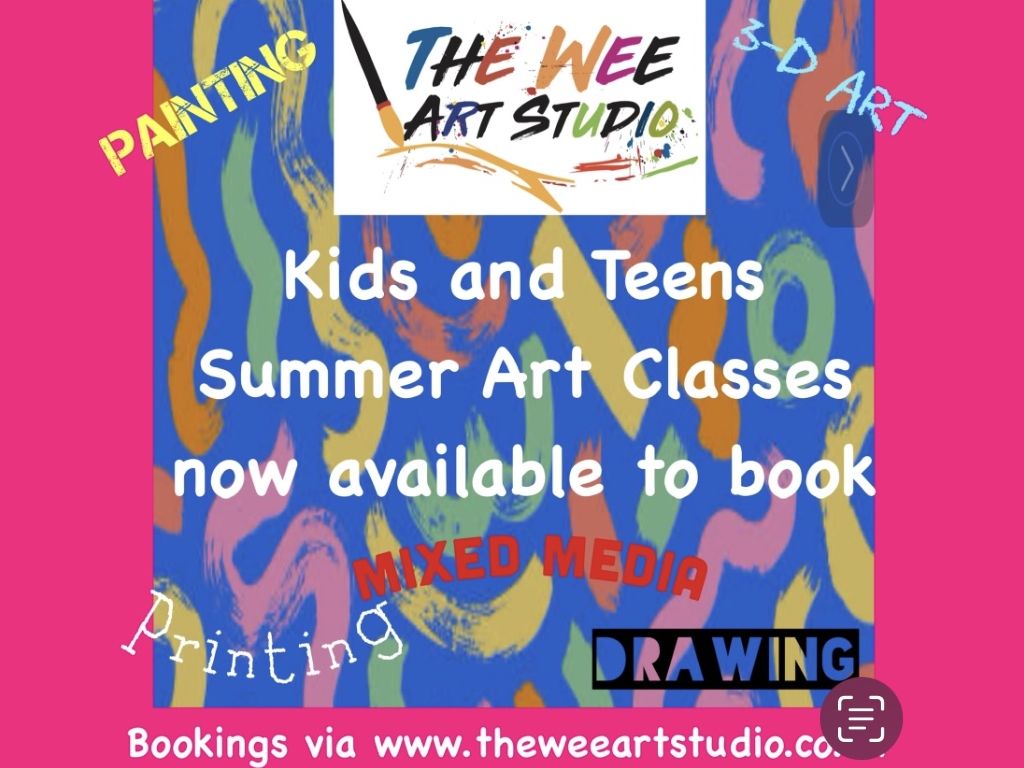 Kids and Teens Summer Art Classes