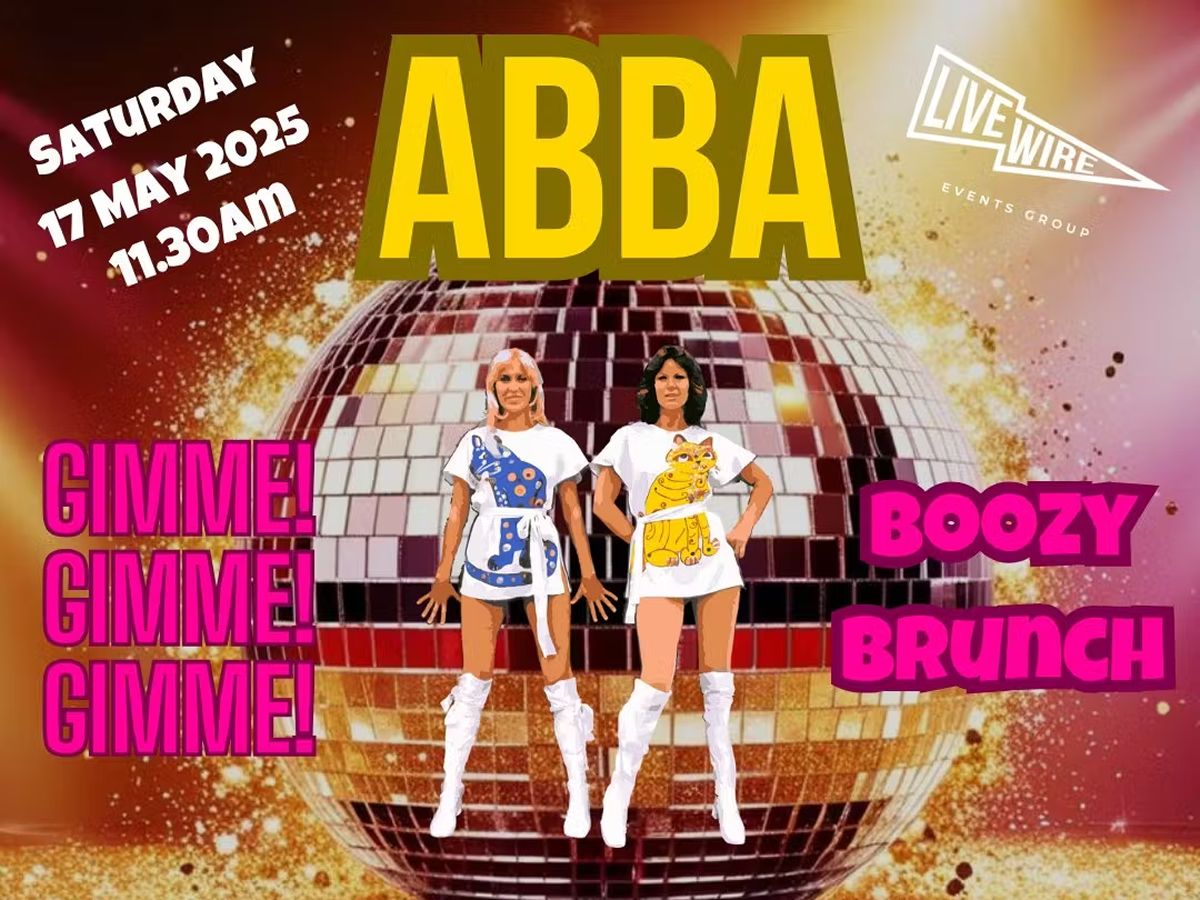 GIMMIE! GIMME! GIMME! ABBA Boozy Brunch