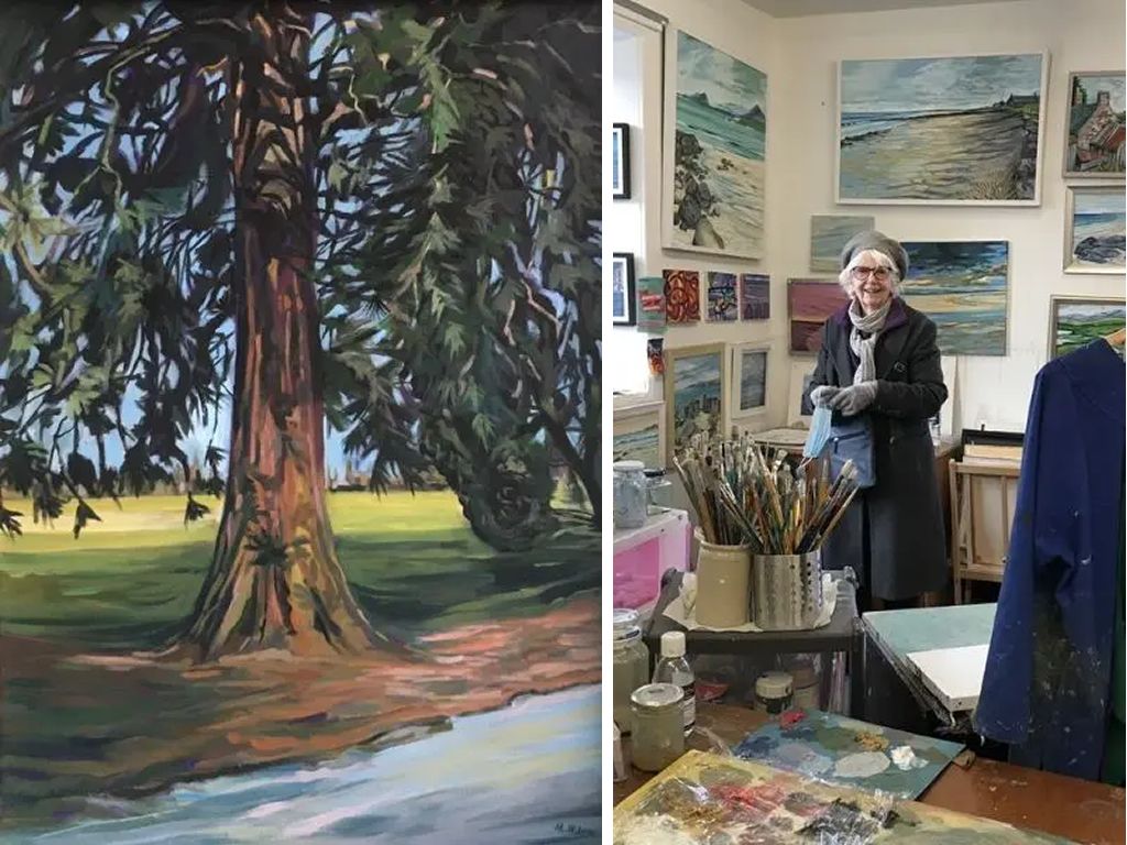 Artist family donates local landmark painting to Eastwood House