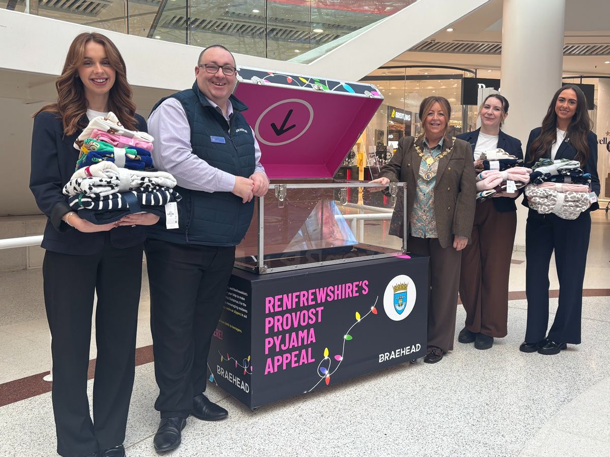 Braehead Shopping Centre announces partnership to support local community