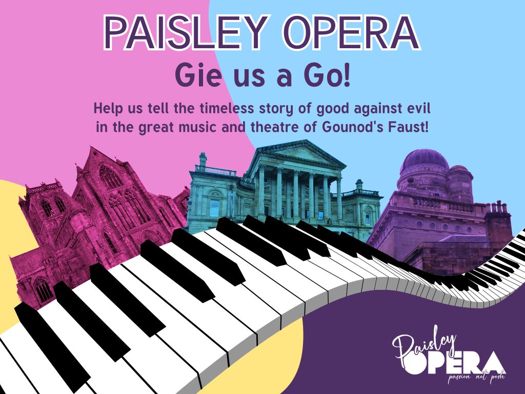 Paisley Opera’s ‘Gie us a Go!’ Taster Session