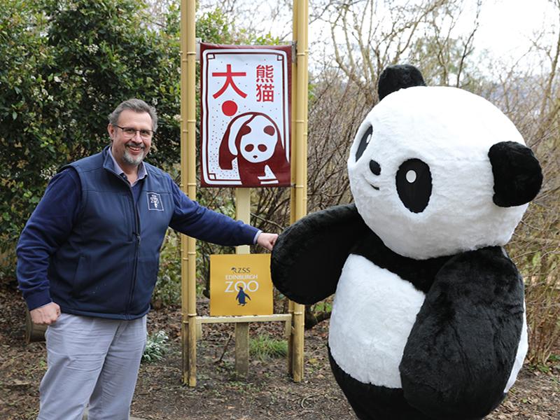 Edinburgh Zoo launches Crowdfunder with The Cheeky Panda on National Panda Day