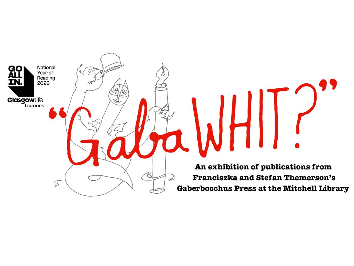 Gaba Whit? An Exhibition Of Publications From The Gaberbocchus Press
