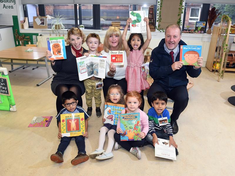 Festival Park Day Nursery pupils benefit from storytelling bursary