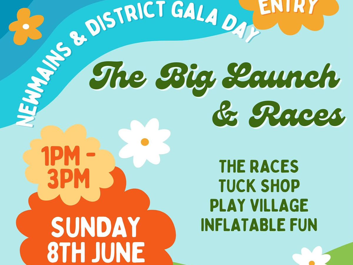 Newmains & District Gala Day - The Big Launch