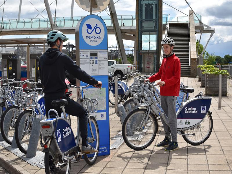 Free Bikes for Stirling Residents through Bike Share