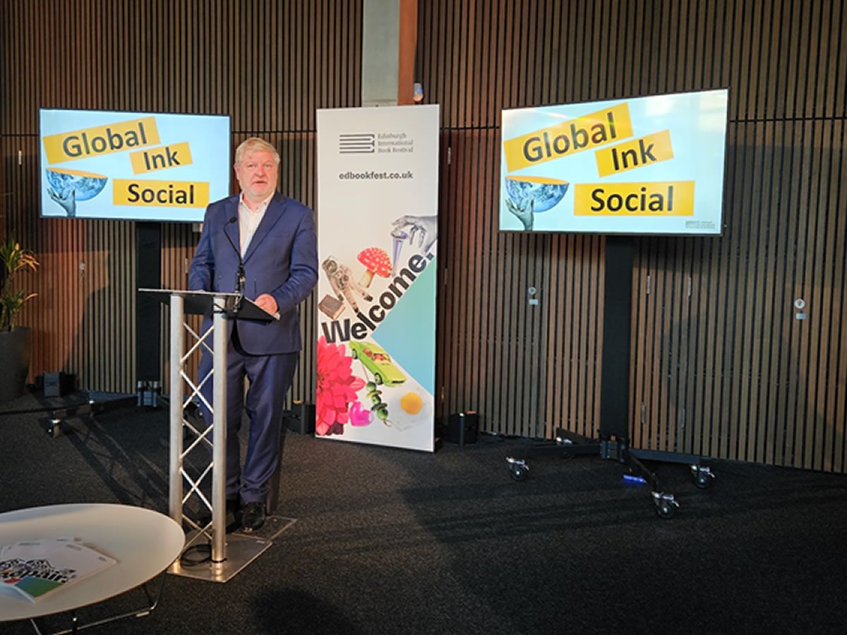 Edinburgh International Book Festival Expands Global Ink Programme with EXPO Funding
