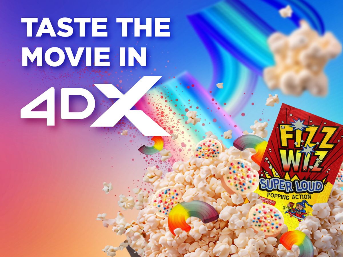 Taste the movie in 4DX with new Super Mario themed popcorn upgrade at Cineworld