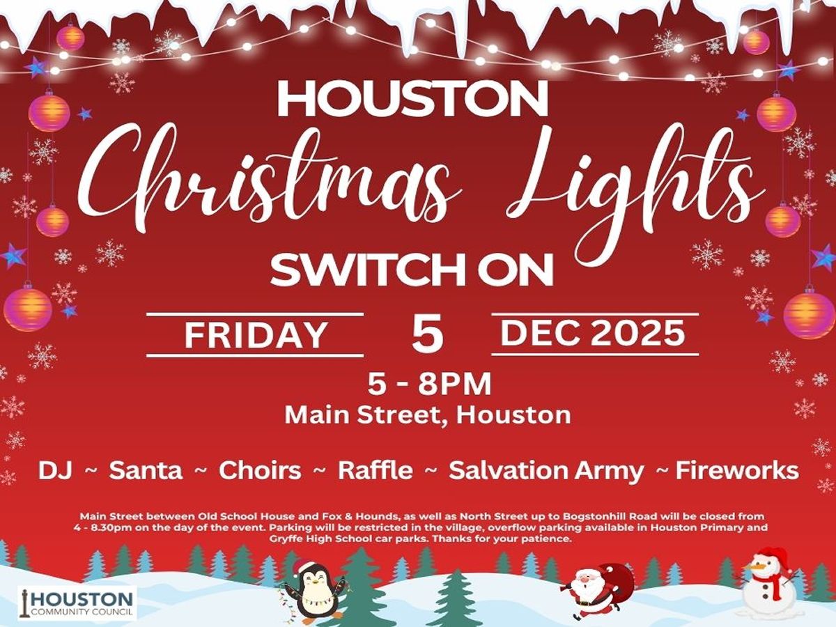 Houston Christmas Lights Switch On
