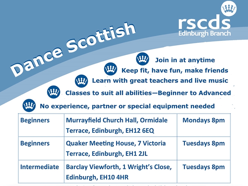 RSCDS Edinburgh gets ready for St Andrews Night