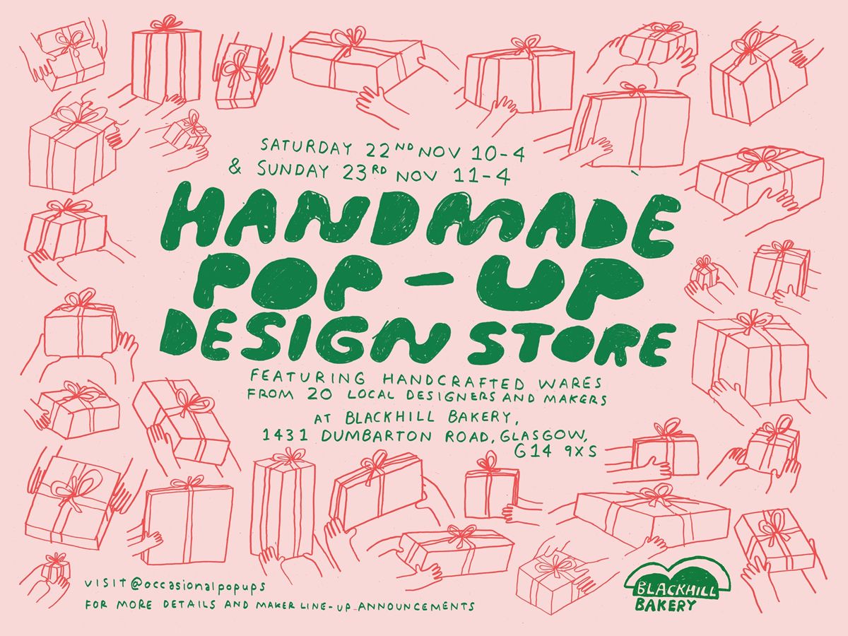 Handmade Pop Up Design Store