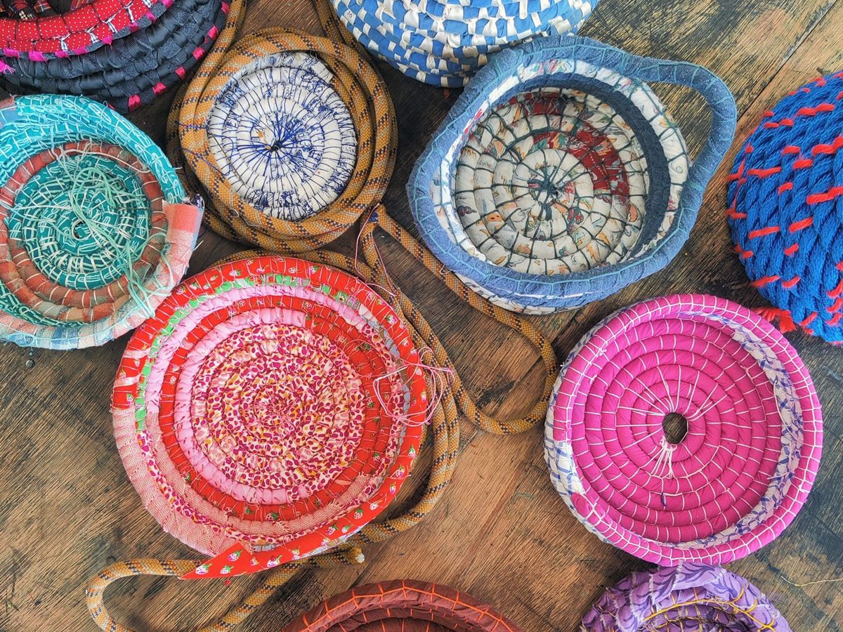 Coiled Rope Basket Workshop