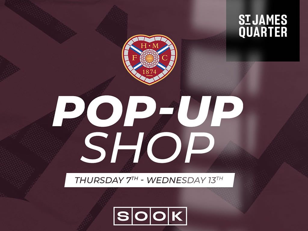 Hearts FC to host a meet and greet with fans at St James Quarter