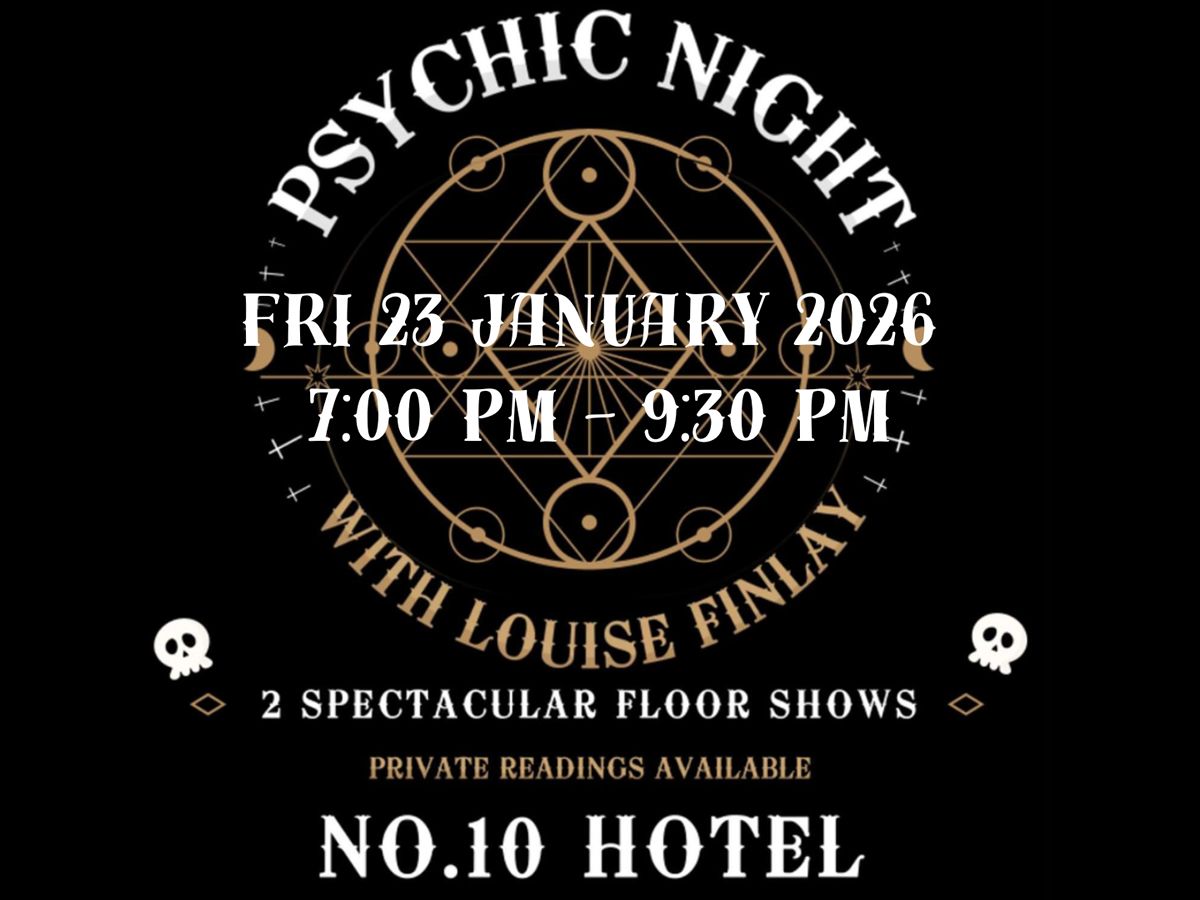 Psychic Night at Number 10 Hotel
