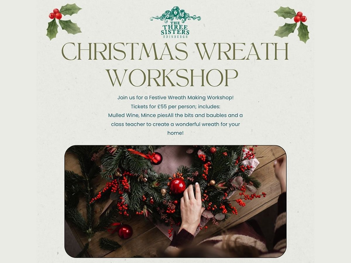 Festive Wreath Making Workshop