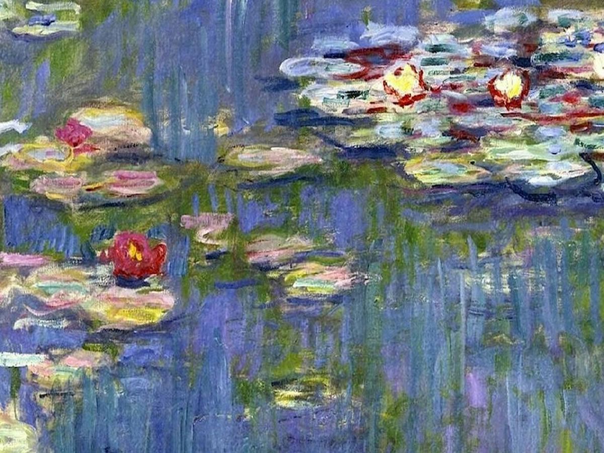 Paint Monet’s Water Lilies